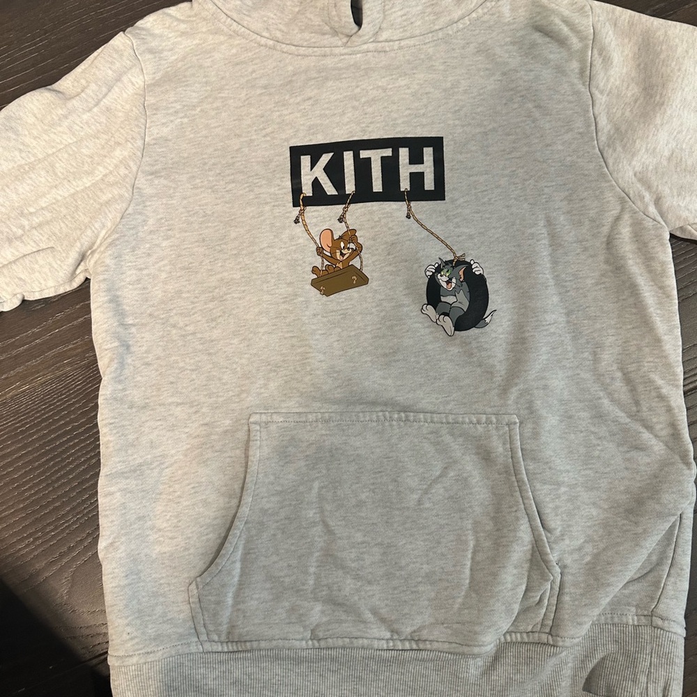 Kith Kids Gray Graphic Hoodie
